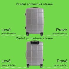 T-class® Kolečko ke kufrům TPL- 3005, 3008, 3011, 3018, 3025, 3029, Strana: Levé