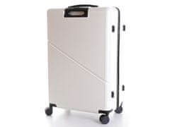 T-class® Velký cestovní kufr 2219, bílá, XL