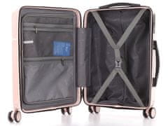 T-class® Palubní cestovní kufr 2219, růžová, M