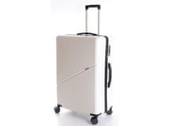 T-class® Velký cestovní kufr 2219, bílá, XL