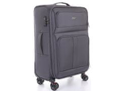 T-class® Střední cestovní kufr 932, šedá, L - model 2024