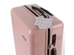 T-class® Střední cestovní kufr 2218, růžová, L