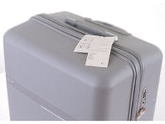 T-class® Velký cestovní kufr 2213, stříbrná, XL