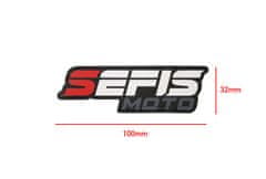 SEFIS samolepka 100x32mm
