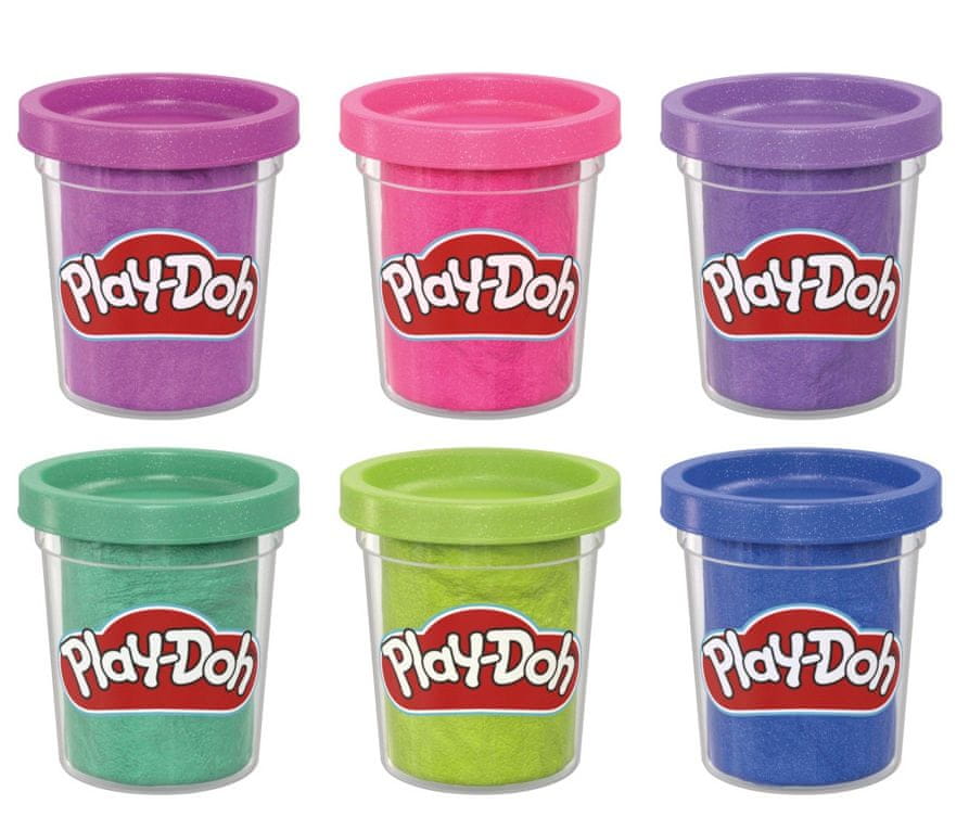 Play-Doh 6-pak zářivých barev