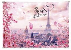 PANTA PLAST Obal se zipem "Take me to Paris", A4, PP, 180 micron