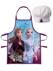 Javoli Dětská zástěra a kuchařská čepice Ledové Království - Frozen