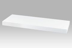Autronic Nástěnná polička Nástěnná polička 60 cm, barva bílá. Baleno v ochranné fólii. (P-001 WT2)