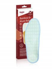 Kaps Bamboo & Alum Relax pohodlné ortopedické bambusové vložky do bot velikost 38
