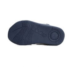 D-D-step sandály kožené G075 royal blue 41154 22