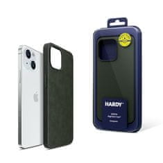 3MK ochranný kryt HARDY MagFabric Case pro Apple iPhone 15 Plus, Evergreen