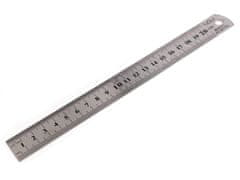 Kraftika 1ks ikl kovové pravítko délka 20 cm, krejčovská pravítka