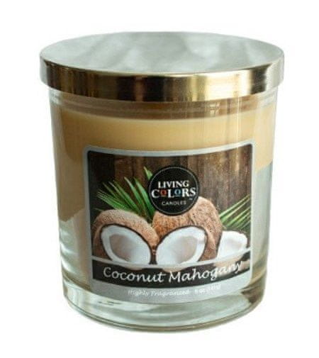 Candle-lite Living Colors Coconut Mahogany 141 g