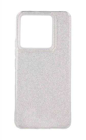 TopQ Kryt Xiaomi Redmi Note 13 Pro 5G glitter stříbrný 122086