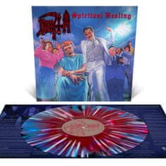 Death: Spiritual Healing (Limited Coloured Red, Cyan & Black Merge With Splatter Vinyl)