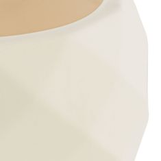 botle Keramický květináč bílý 13,5 cm H12,5 cm matný