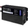 Qoltec Inteligentní profesionální monolitická nabíječka baterií pro baterie LiFePO4 AGM GEL SLA | 30A | 12V