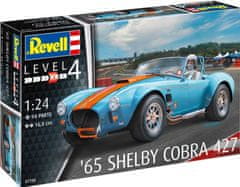 Revell 65 Shelby Cobra 427, Plastic ModelKit auto 07708, 1/24