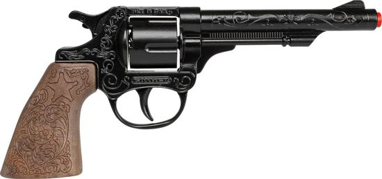 Gonher Čepicová pistole - 80/6 - kovbojský revolver 8 ran