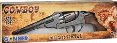 Gonher Čepicová pistole - 88/0 - kovbojský revolver 8 ran 
