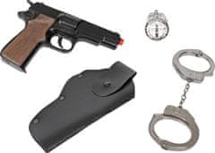 Gonher Čepicová pistole - 425/6 - Policejní sada 8 výstřelů 