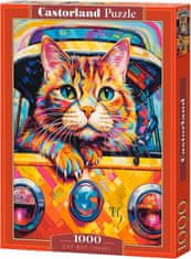 Castorland Puzzle Kočičí cestování busem 1000 dílků