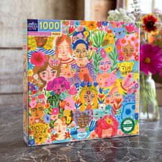 eeBoo Čtvercové puzzle Bohyně a domácí mazlíčci 1000 dílků