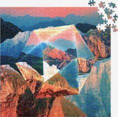 Galison Čtvercové puzzle Přírodní prizma 500 dílků