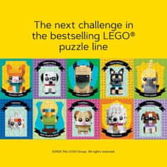 Chronicle Books Puzzle LEGO Zvířecí kamarádi 1000 dílků