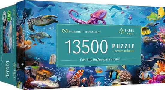 Trefl Puzzle UFT Ponoření do podmořského ráje 13500 dílků