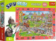 Trefl Puzzle s hledáním obrázků Spy Guy: Město 100 dílků