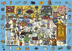 Trefl Puzzle s hledáním obrázků Spy Guy: Muzeum 100 dílků