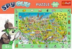 Trefl Puzzle s hledáním obrázků Spy Guy: Polsko 100 dílků