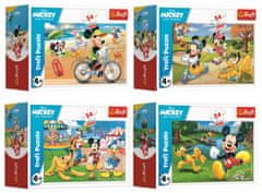 Trefl Displej Puzzle Mickey Mouse: Kouzelný den 54 dílků (40 ks)