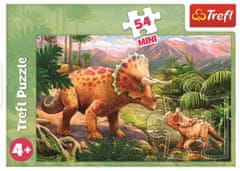 Trefl Displej Puzzle Úžasní dinosauři 54 dílků (40 ks)