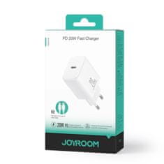 Joyroom JR-TCF06 síťová nabíječka USB-C 20W + kabel USB-C, bíla