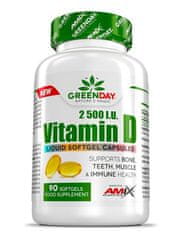Amix Nutrition Amix Vitamín D 2500 I.U. 90 kapslí