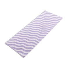 Möve Plážová osuška vlny BEACH 80 x 200 cm, bílo-fialová