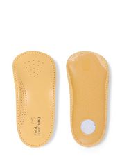 Foot Morning Elastic kožené 2/3 ortopedické pohodlné vložky do bot velikost 44