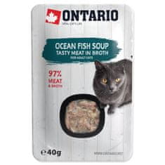Ontario Polévka mořské ryby 40g