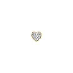DIAMOND SPOT Zlaté srdce s diamanty