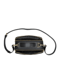 Karl Lagerfeld Dámská kožená kabelka crossbody SIMONE černá AKCE