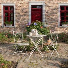 Clayre & Eef zahradní bistro, set stůl a dvě židle 5Y0127