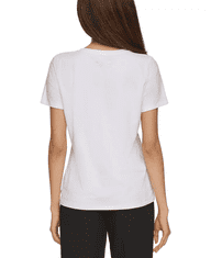 Dámské tričko Metallic bílé XL