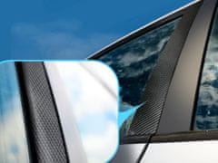 WOWO Černá Carbon 5D Fólie na Auto, Role 1,52x18m - Vysoká Kvalita