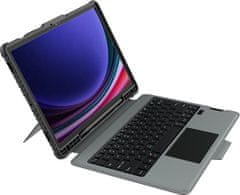 Noname Nillkin Bumper Combo Keyboard Case (Backlit Version) pro Samsung Tab S9+ Black