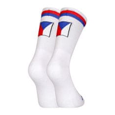 Styx 3PACK ponožky vysoké bílé trikolóra (3HV10111) - velikost XL