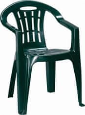 KETER Plastová židle Mallorca tmavě zelená