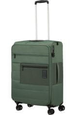Samsonite Látkový cestovní kufr Vaycay M EXP 68/74 l zelená