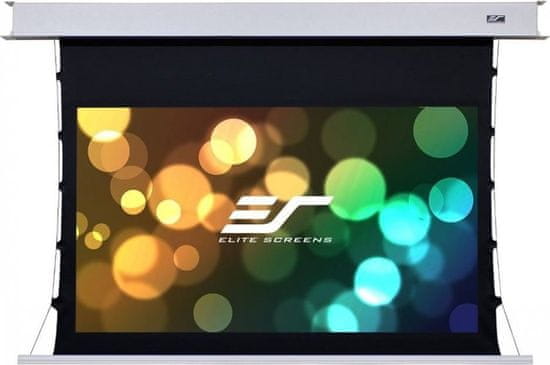 Elite Screens plátno elektrické motorové stropní 120" (307,3 cm)/ 16:9/ 149,4 x 265,7 cm/ Gain 1,1/ 20" drop/ CineWhite